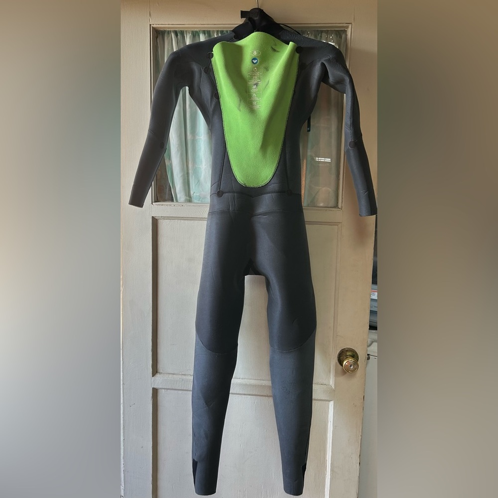 Roxy Black Wetsuit Full Body 4/3 Thickness - Picture 15 of 16